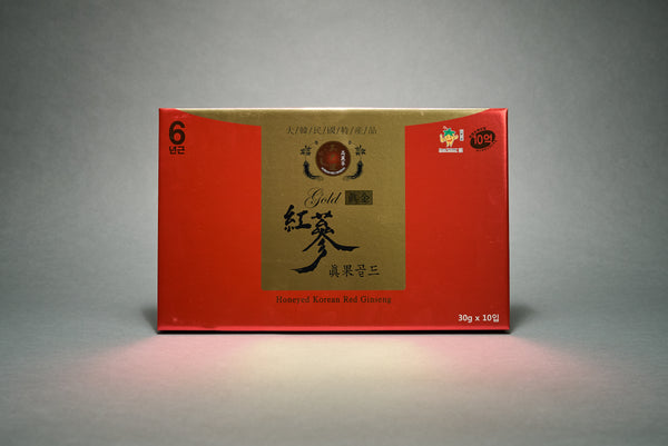 Premium Korean Red Ginseng Whole Root with Honey 30g*10